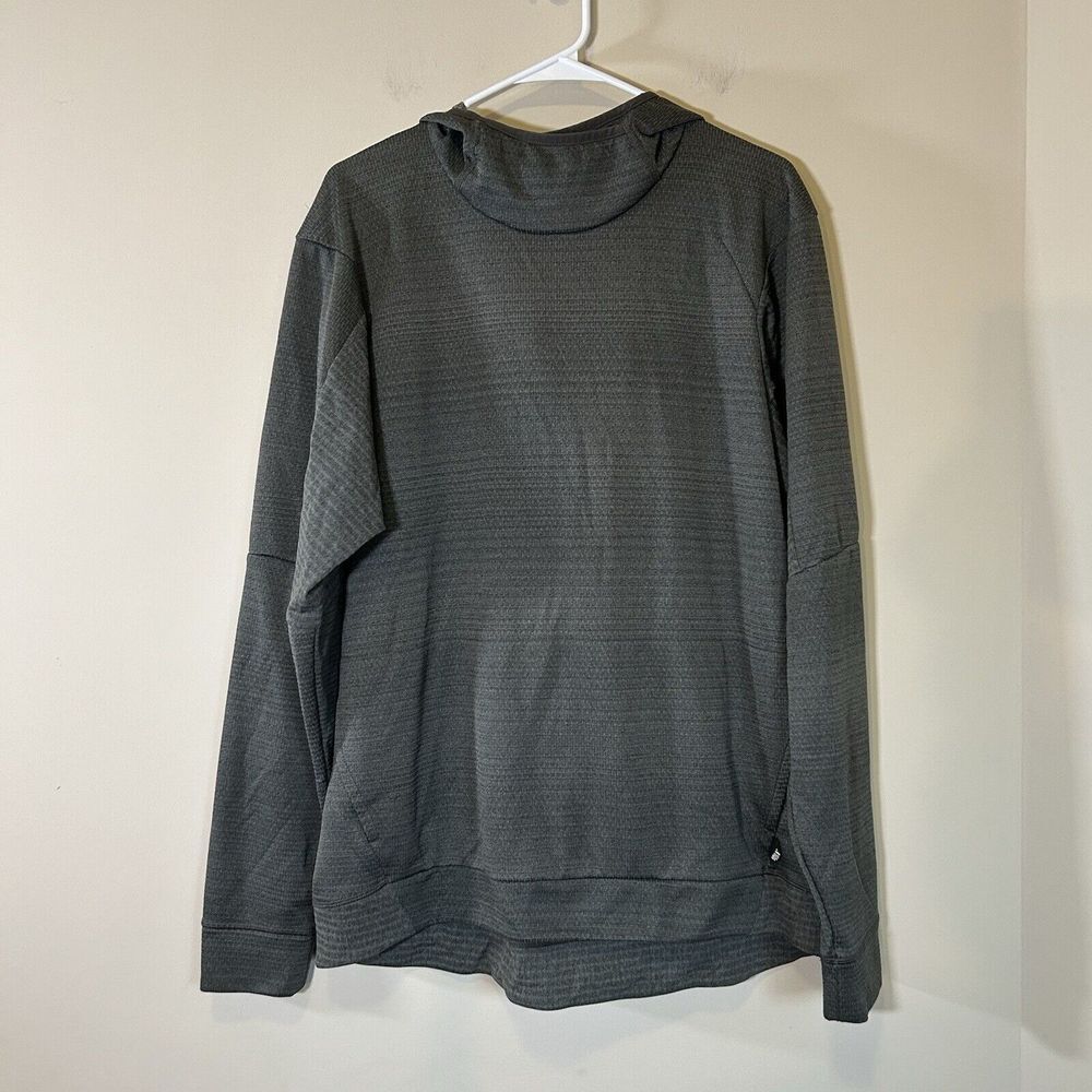 REI Screeline Pullover Hoodie Sweatshirt‎ Gray Green Mens large Outdoor hiking